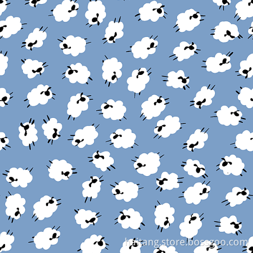 Digital Printing Fabric Fine Denier Polyester Leisure Fabric